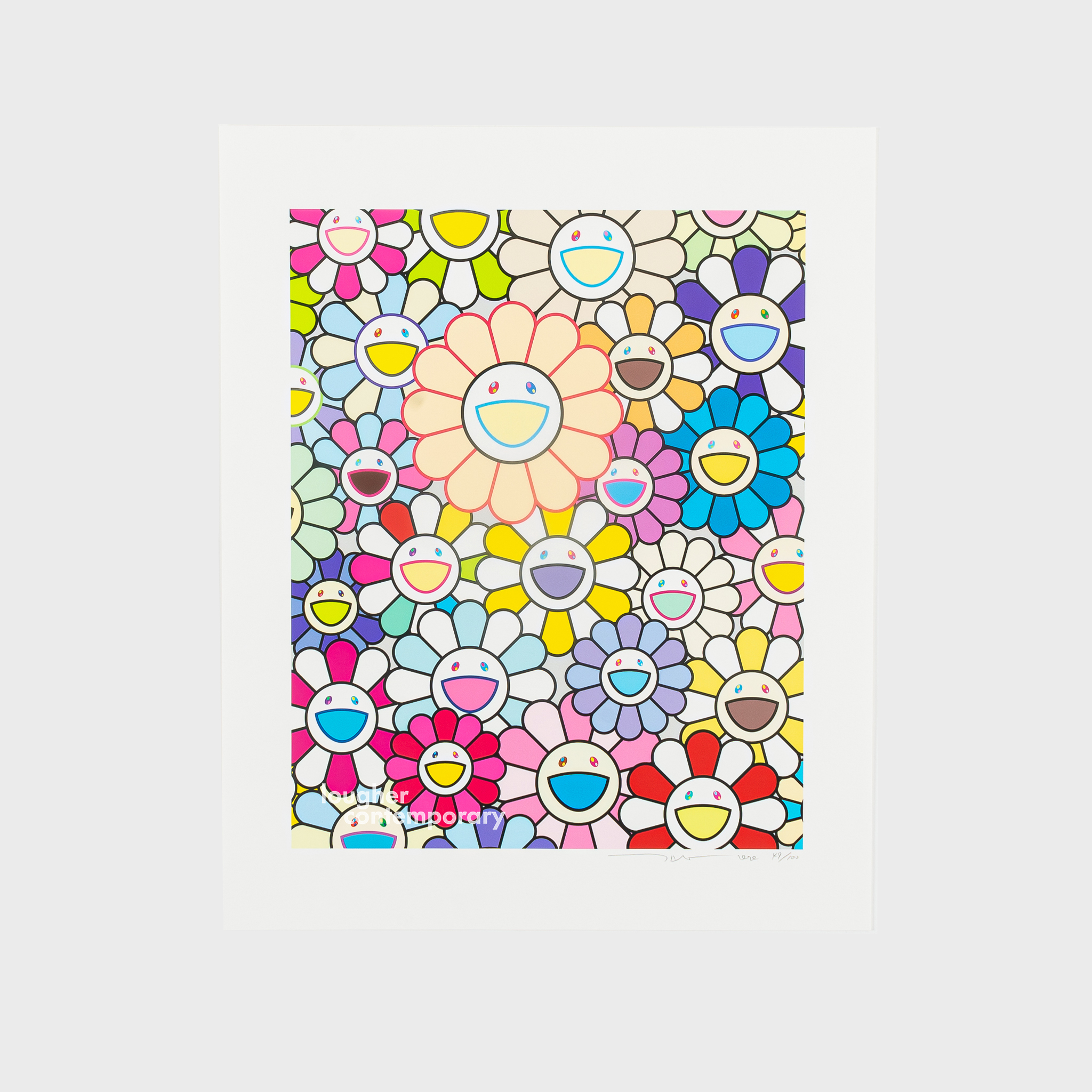 Field of Flowers by Takashi Murakami