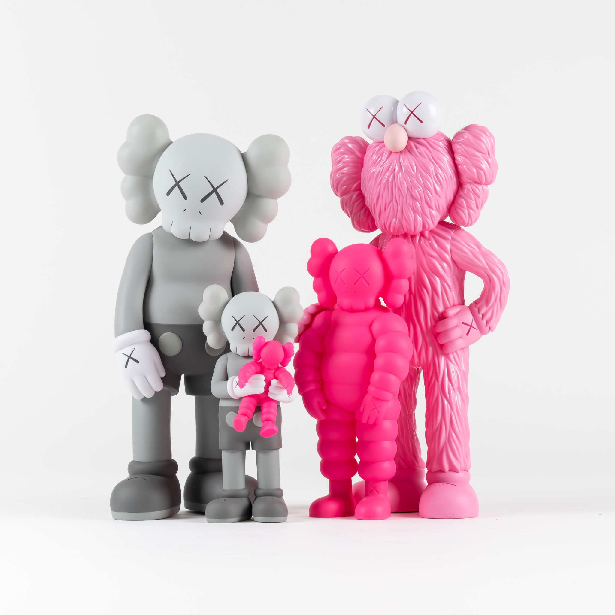 KAWS Family (Grey/Pink) by KAWS