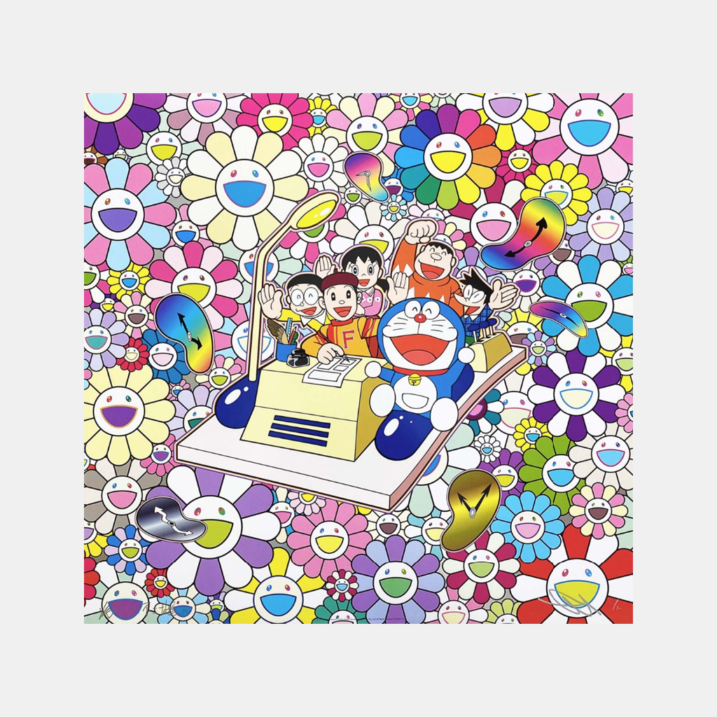 Doraemon, Let’s Go on the Time Machine by Takashi Murakami