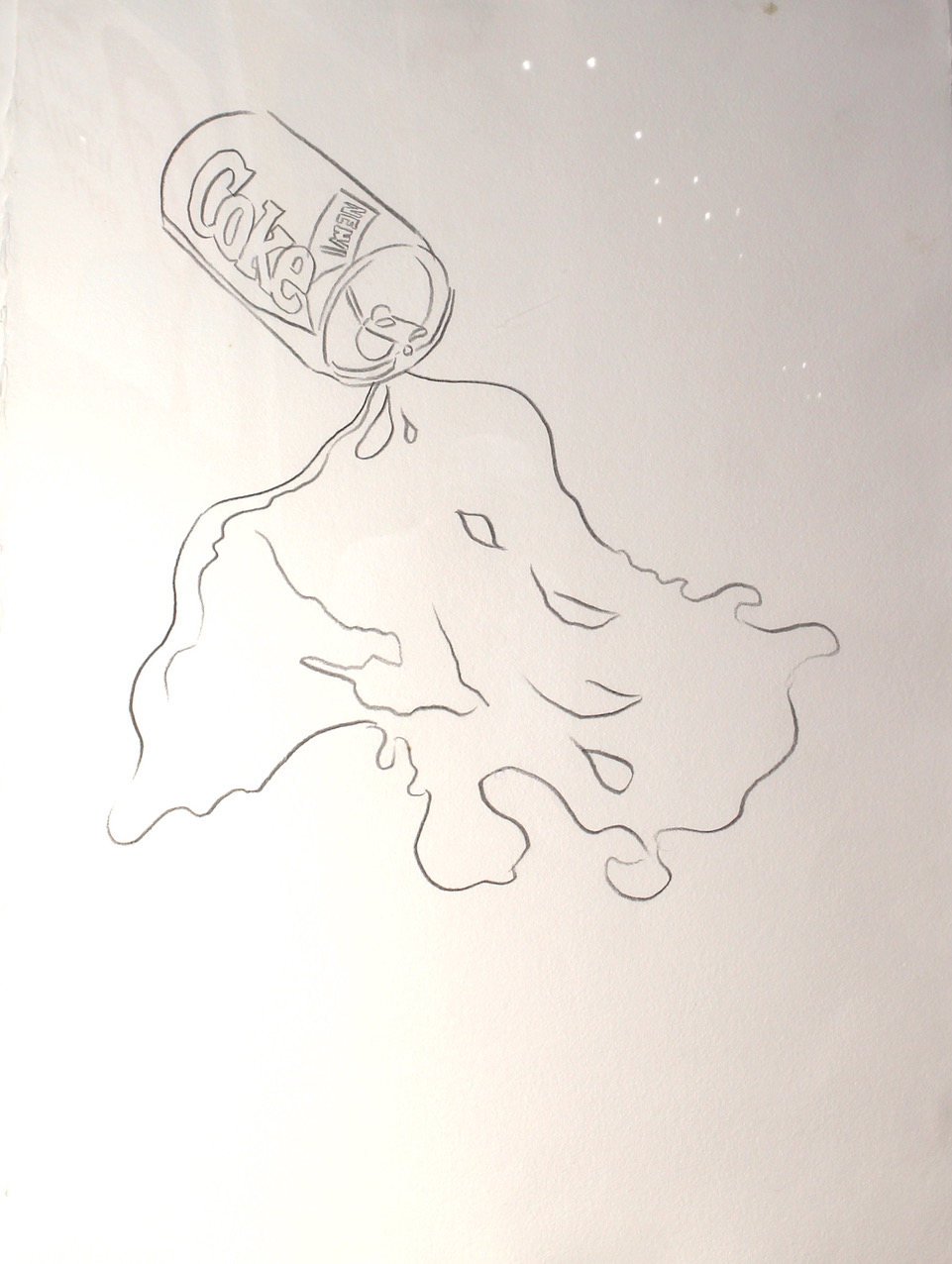 New Coke Drawing by Andy Warhol