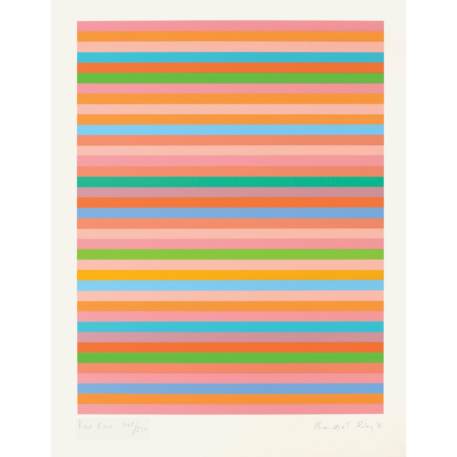 Rose Rose by Bridget Riley