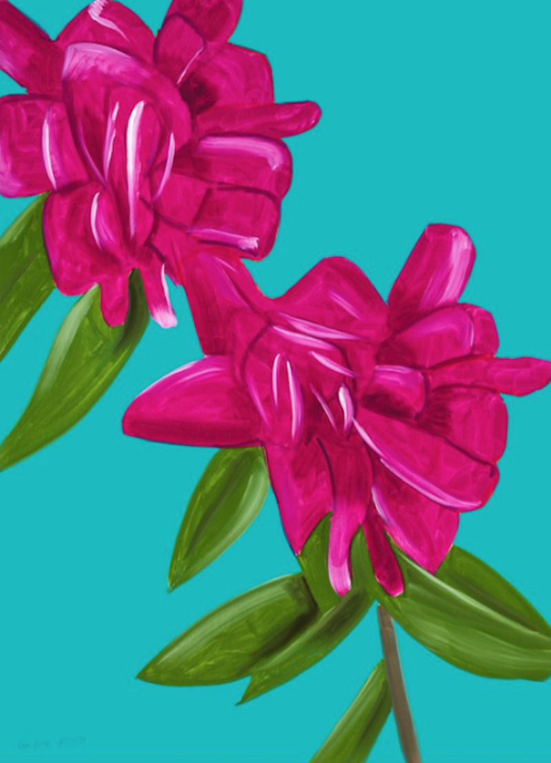 Peonies by Alex Katz