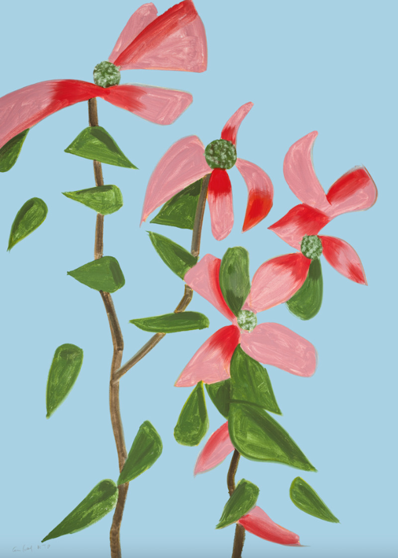 Red Dogwood 2 by Alex Katz