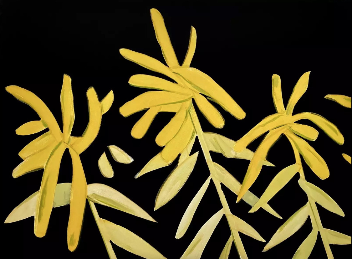 Goldenrod by Alex Katz