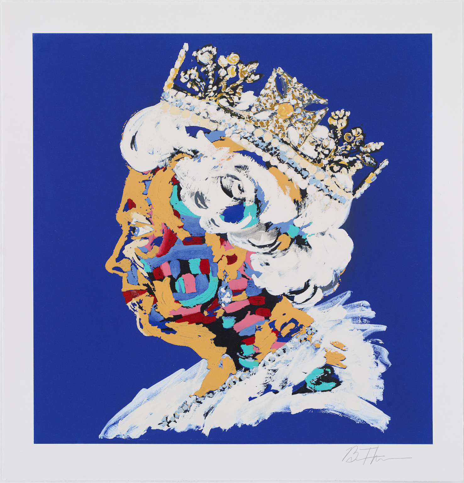 Eternal Queen (Cobalt Blue) by Bradley Theodore