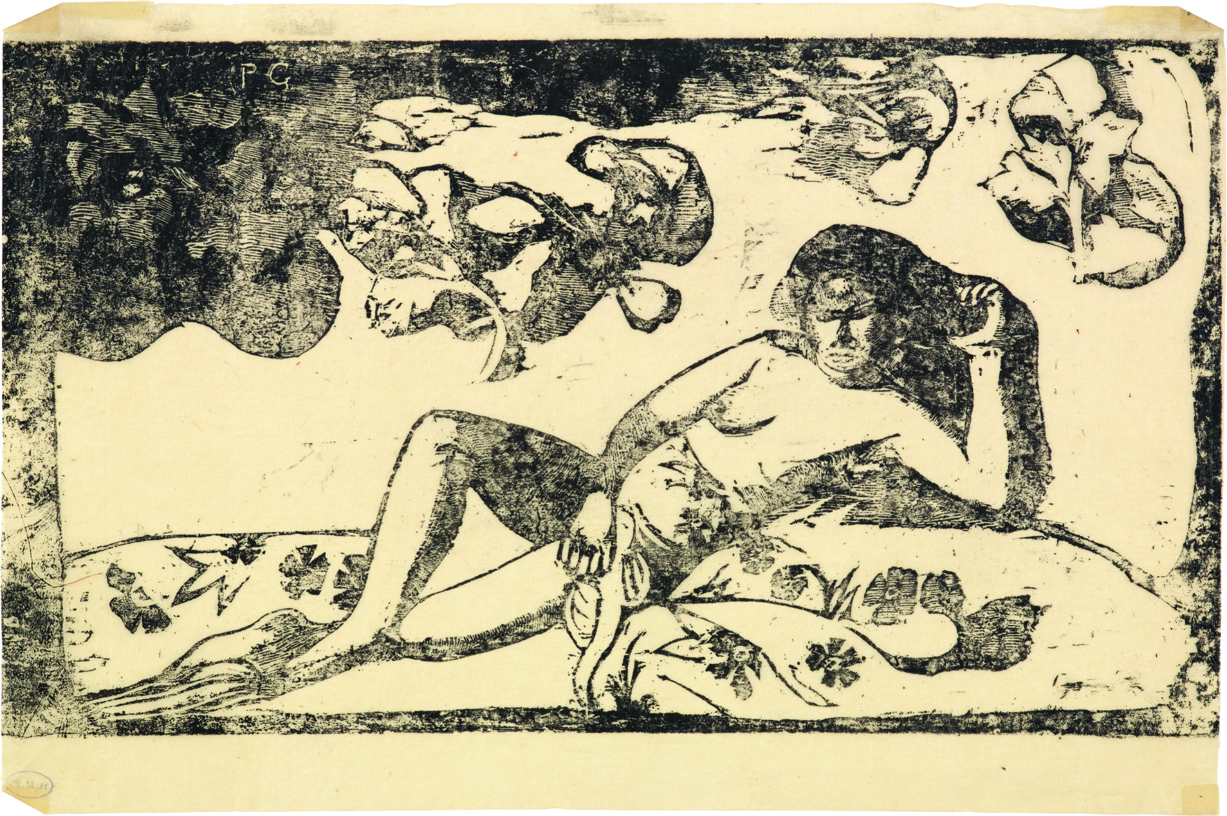 Te Arii Vahine – Opoi by Paul Gauguin