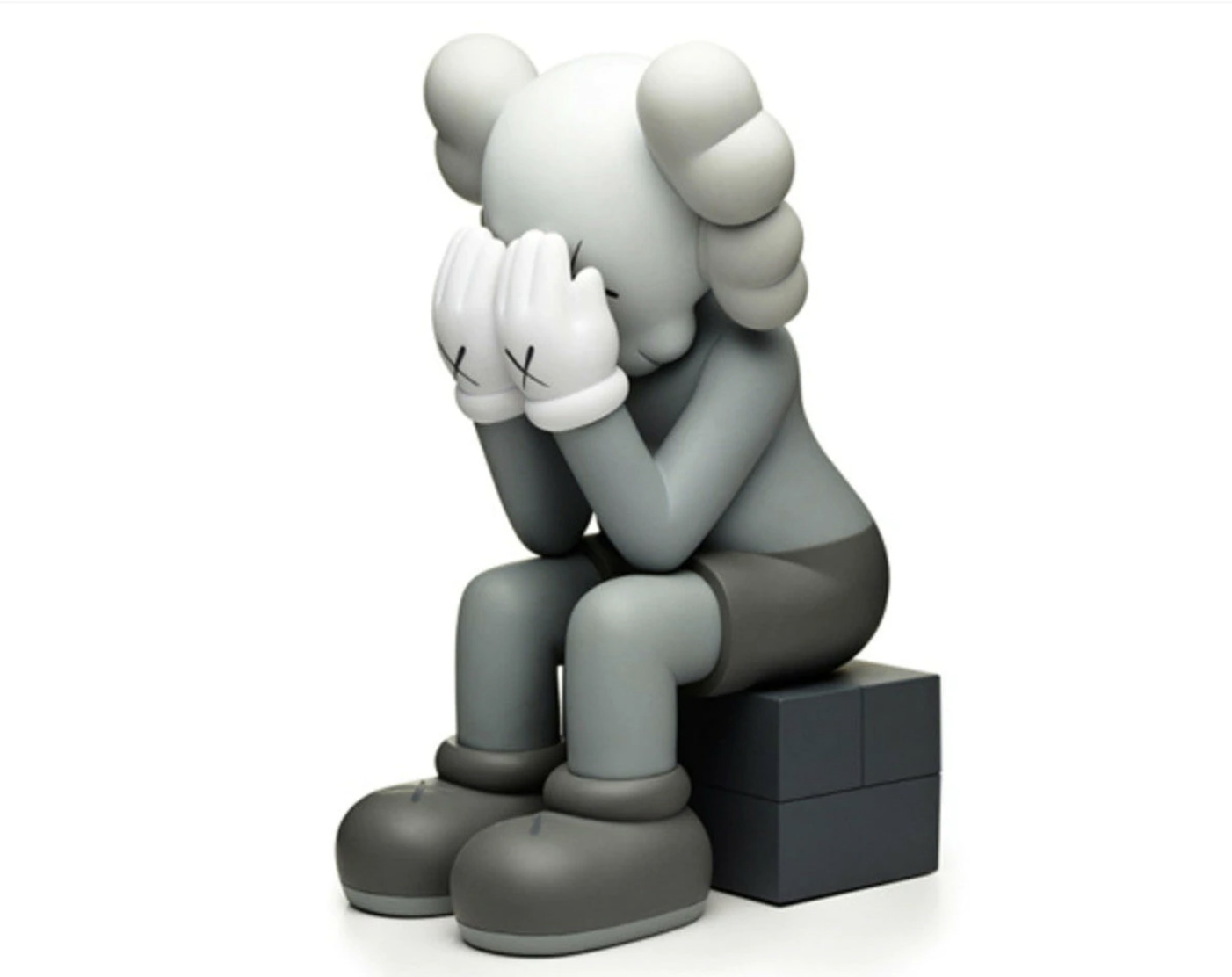 Passing Through, open edition – grey by KAWS