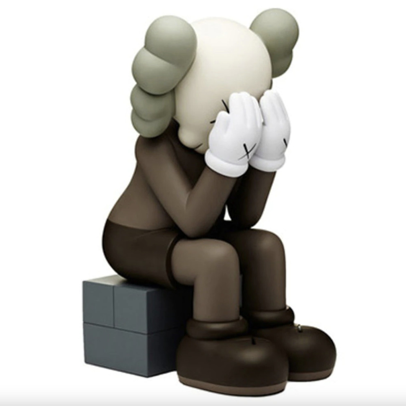 Passing Through, open edition – brown by KAWS