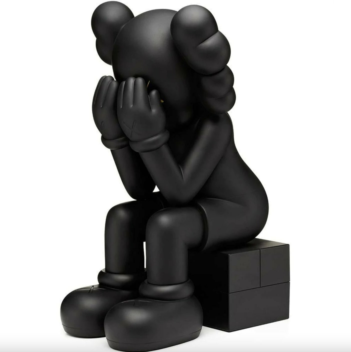 Passing Through, open edition – black by KAWS