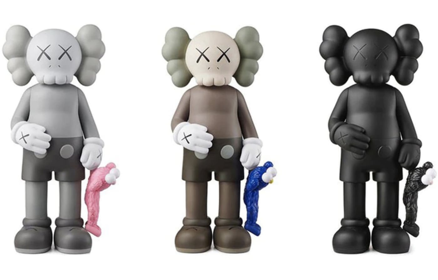 Share – complete set of 3 by KAWS