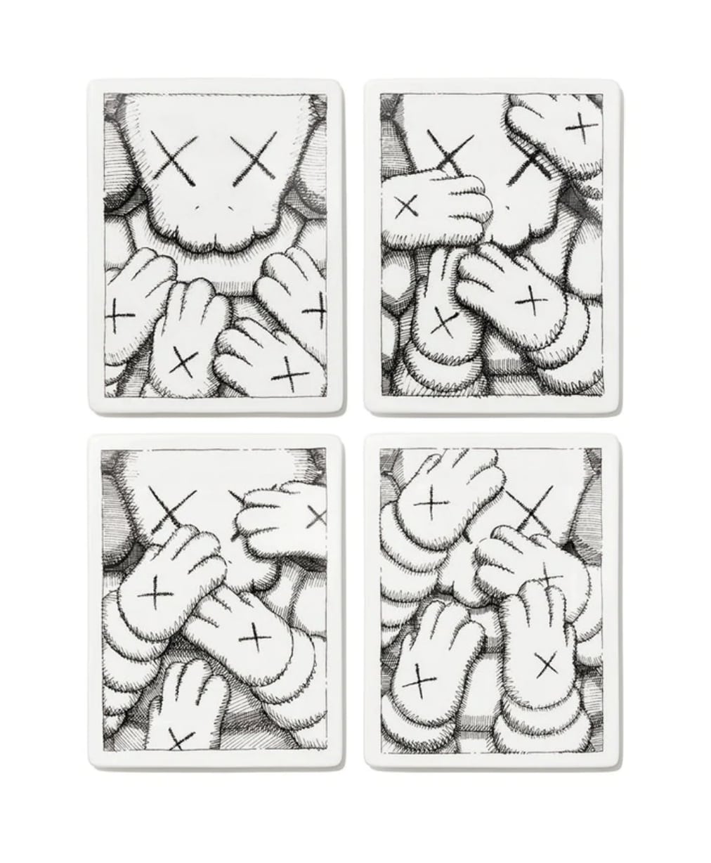 Urge plate set (complete set of 4) by KAWS