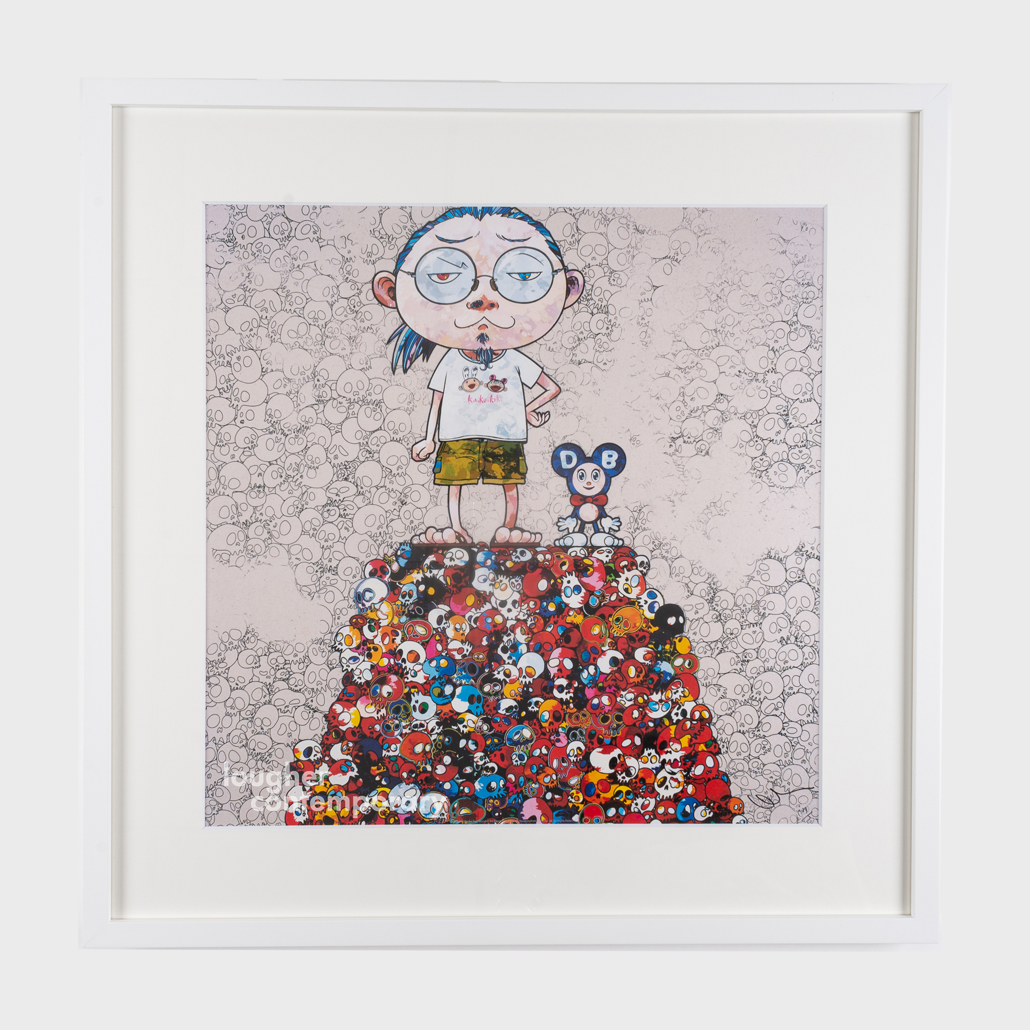 DOB & Me: On the Red Mound of the Dead by Takashi Murakami