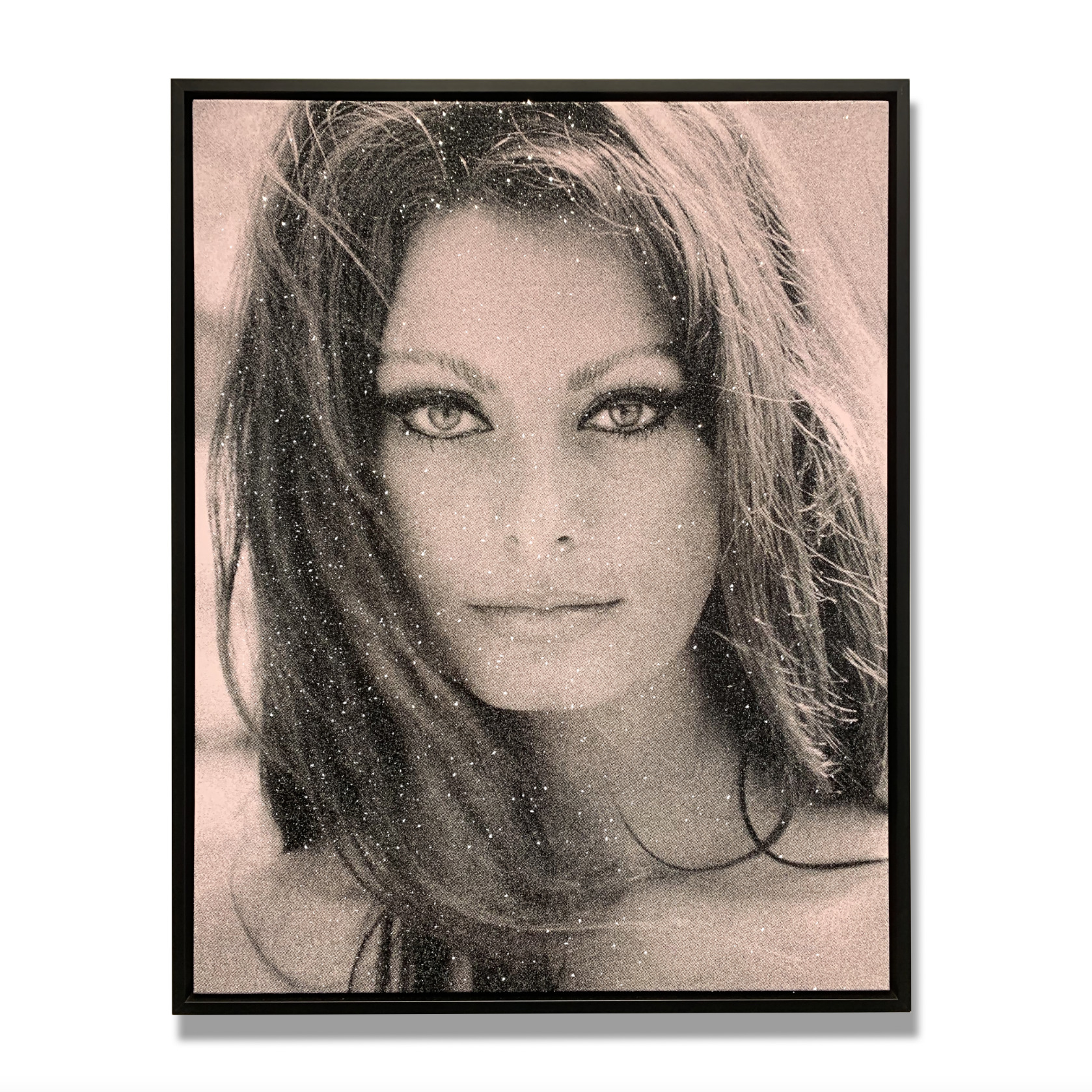 Sophia Loren (Pink) by Russell Young