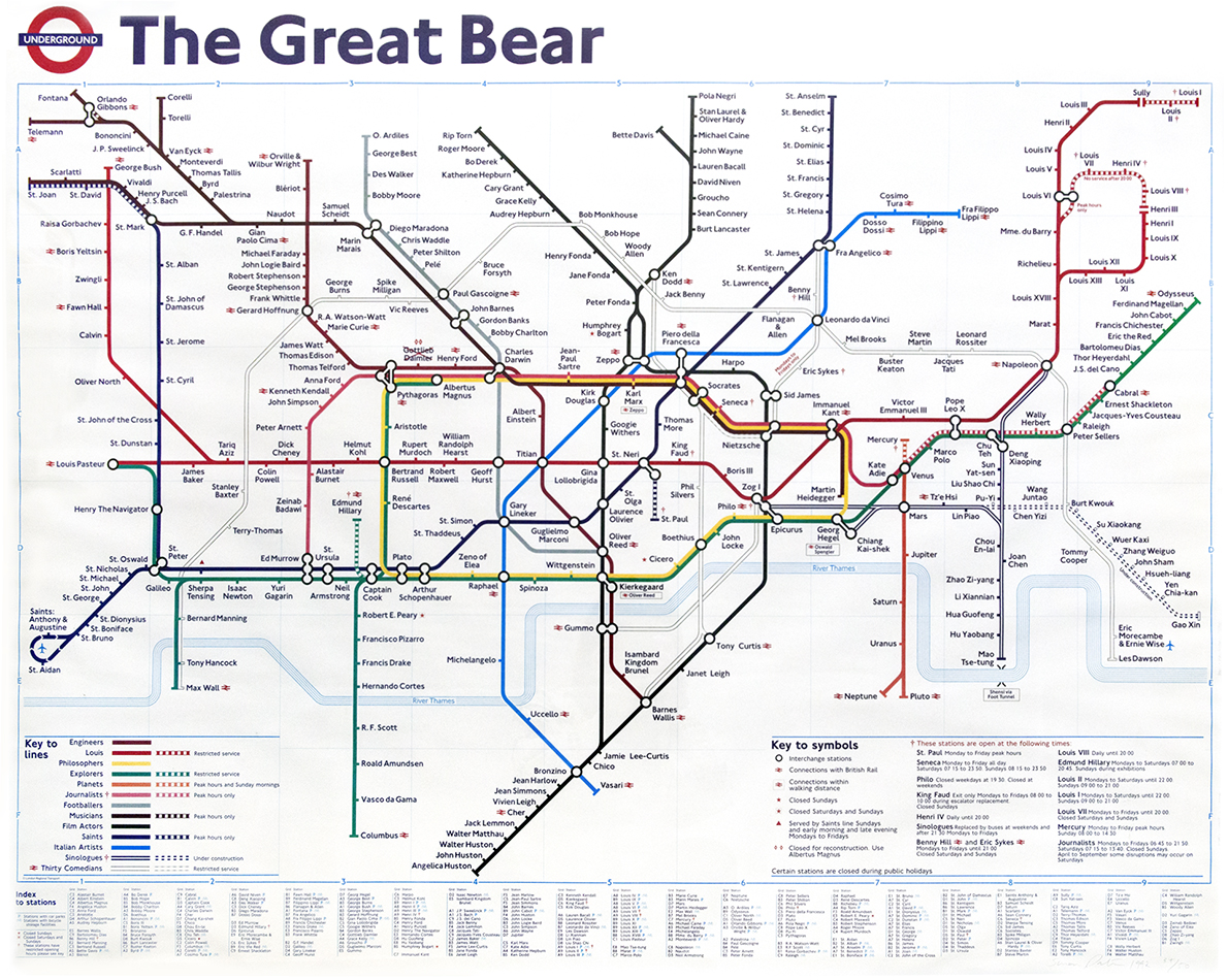 The Great Bear by Simon Patterson