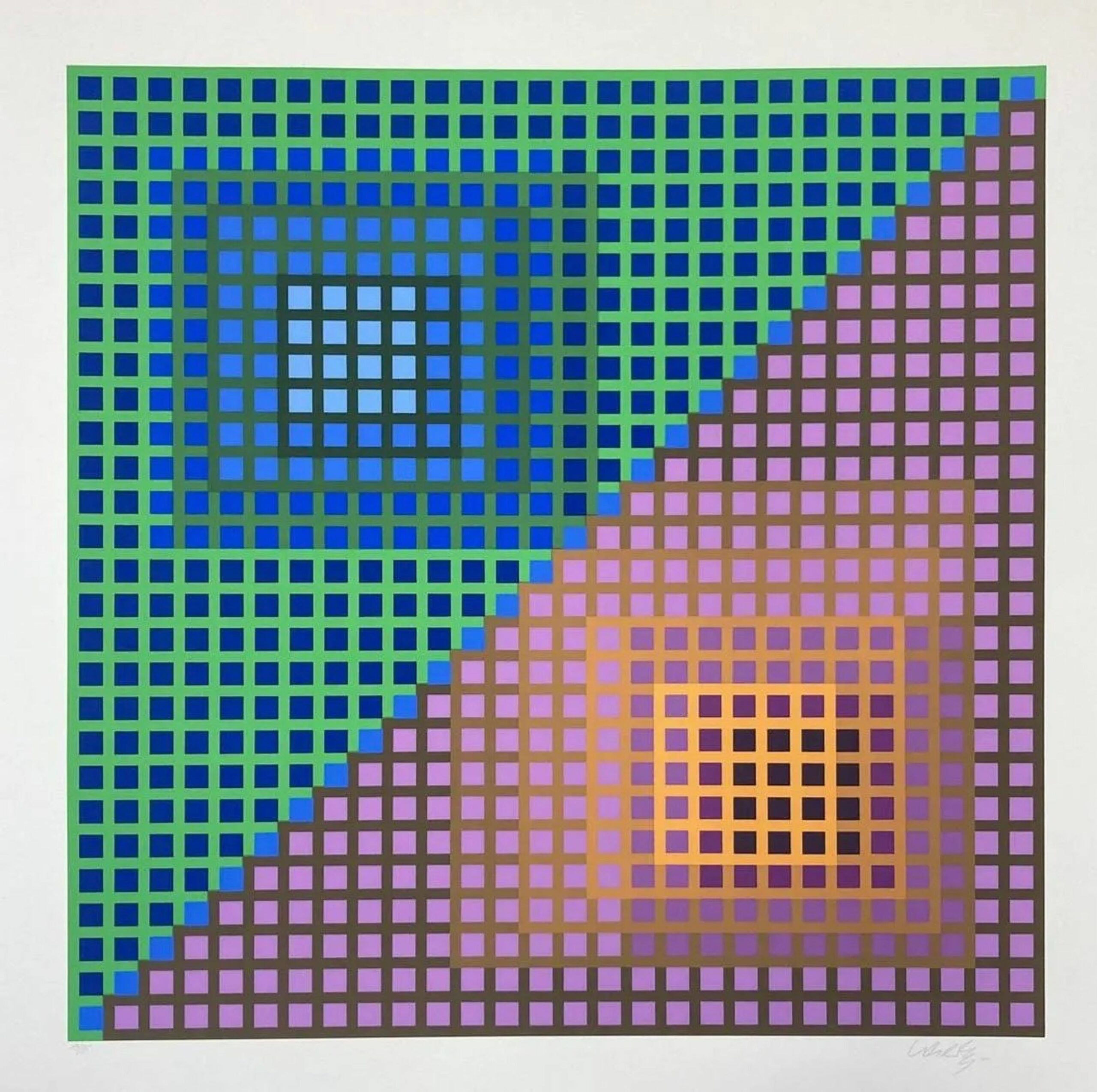 Lum by Victor Vasarely