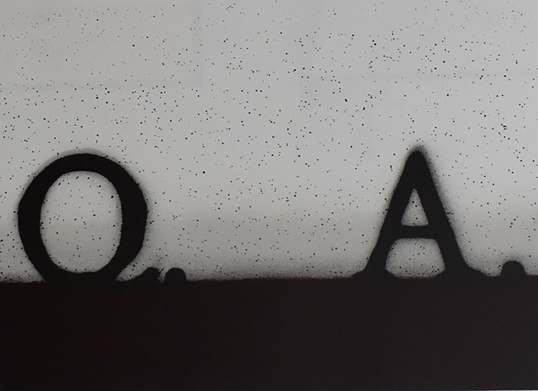 Question & Answer, from: Etc.; If; South; Question & Answer by Ed Ruscha