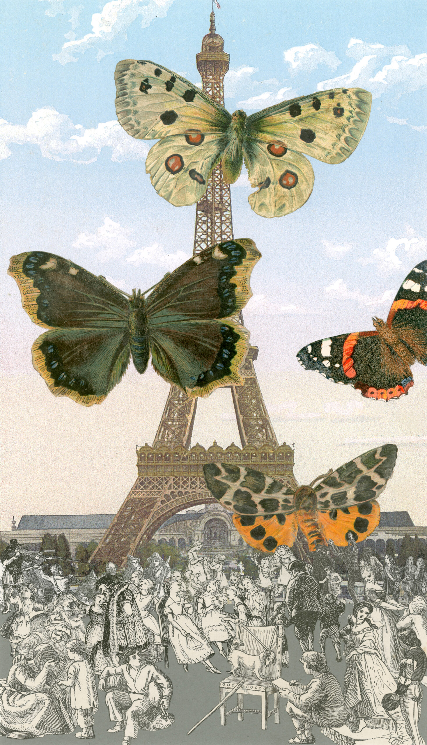 Butterflies 1 by Peter Blake