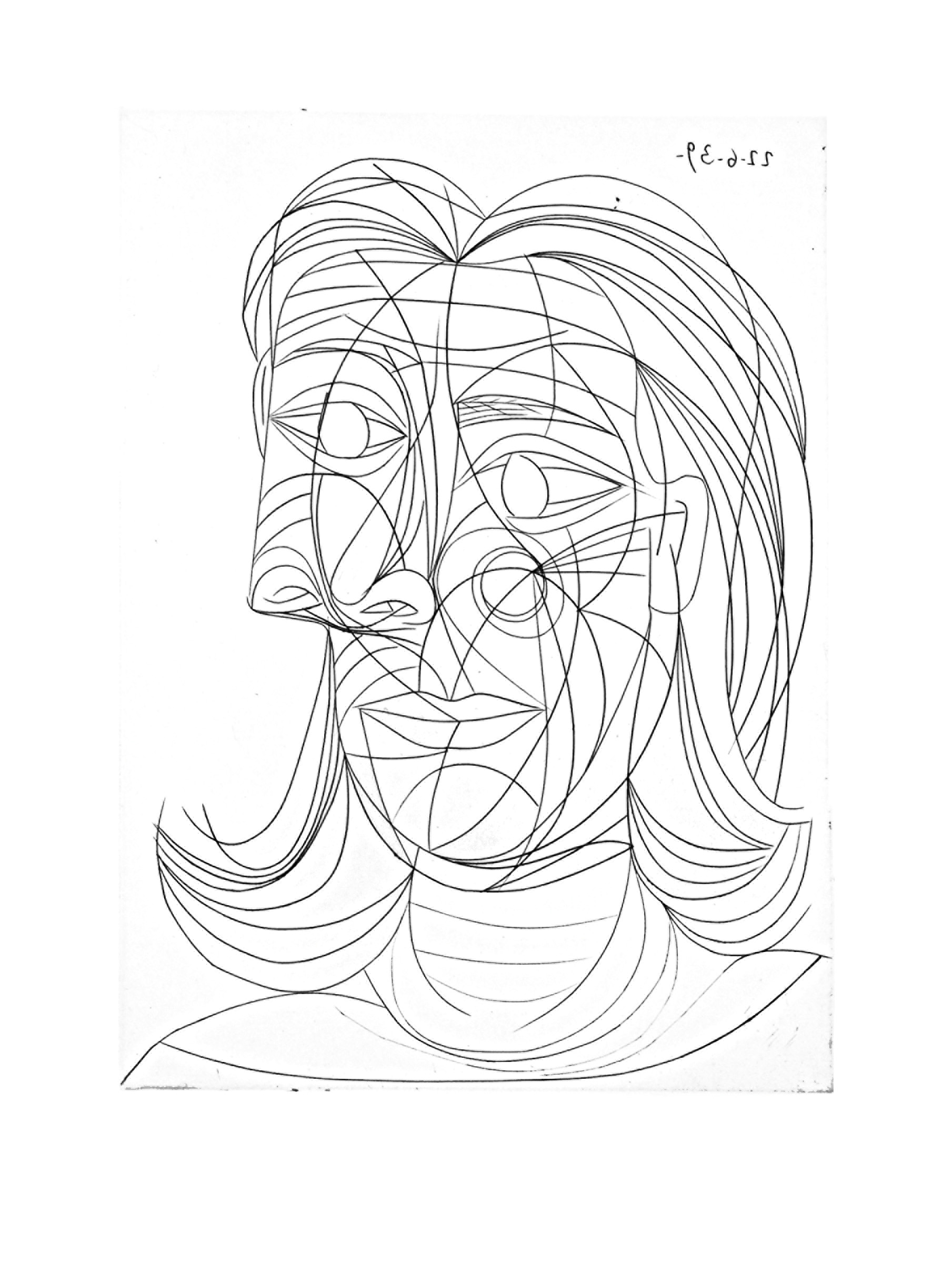 Tête de Femme by Pablo Picasso