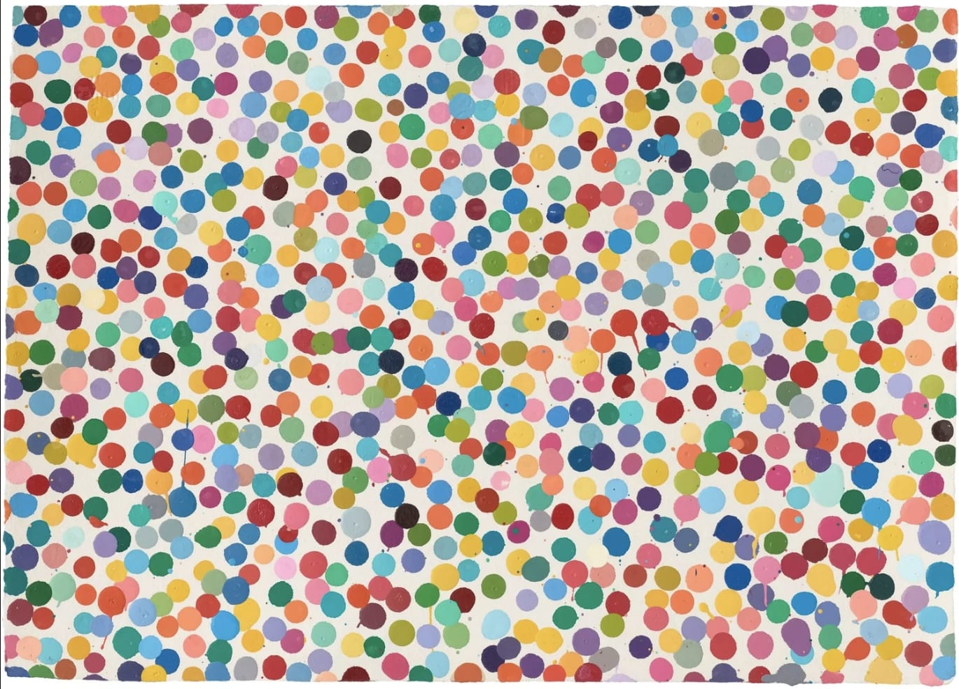 ‘My Final Destination’ (The Currency – 8467) by Damien Hirst