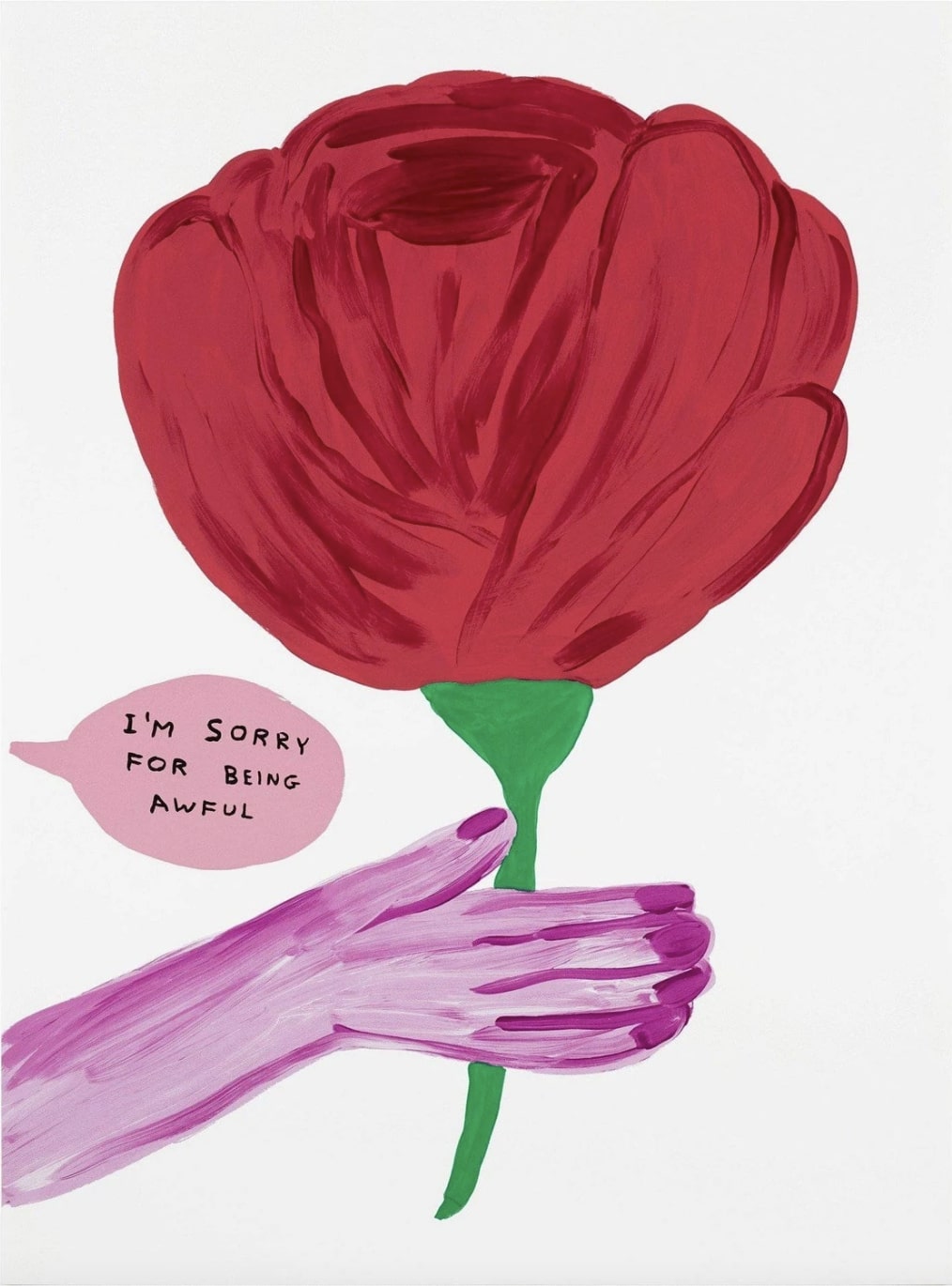 I’m Sorru for Being Awful by David Shrigley