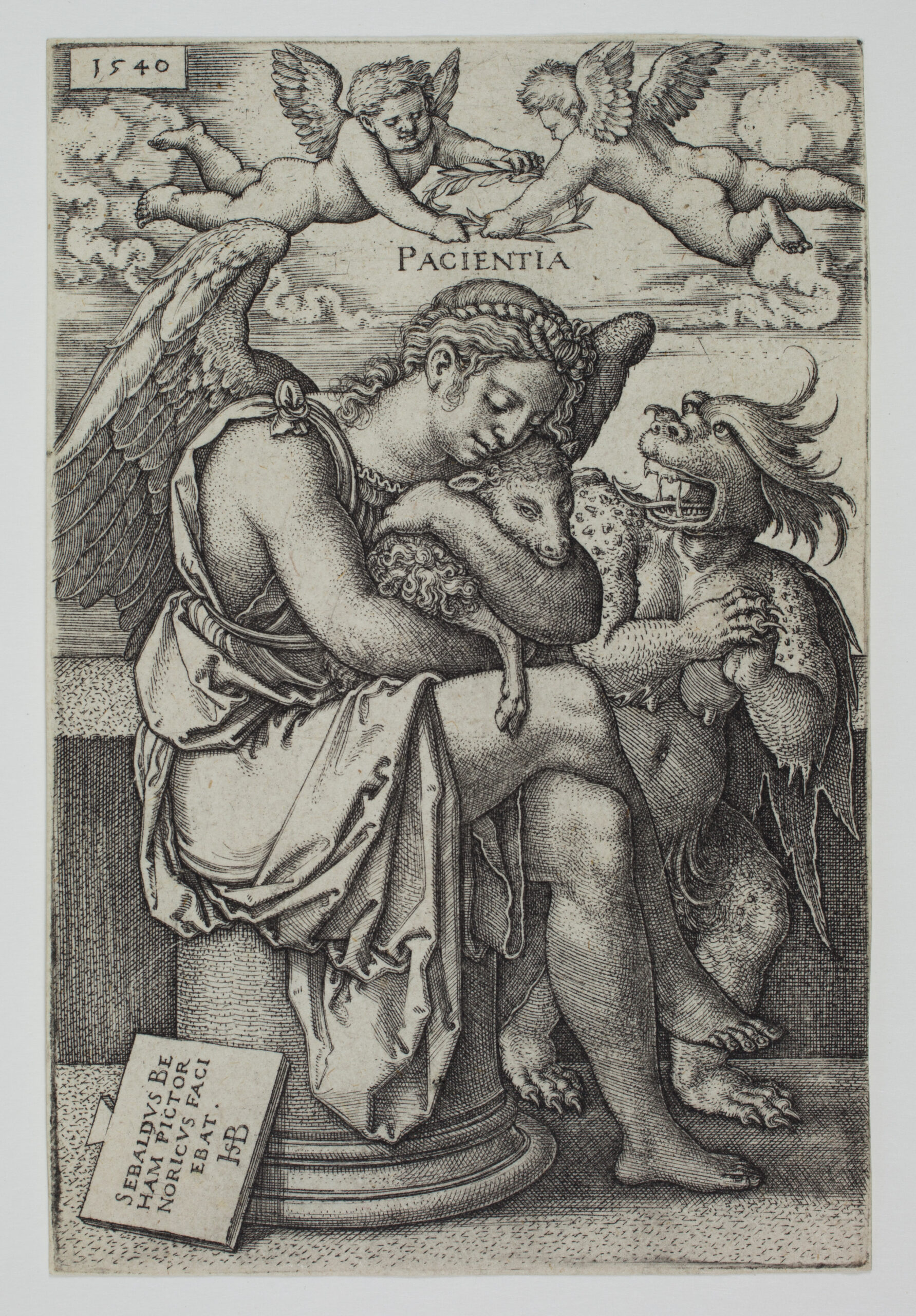 Pacientia [Patience] by Hans Sebald Beham