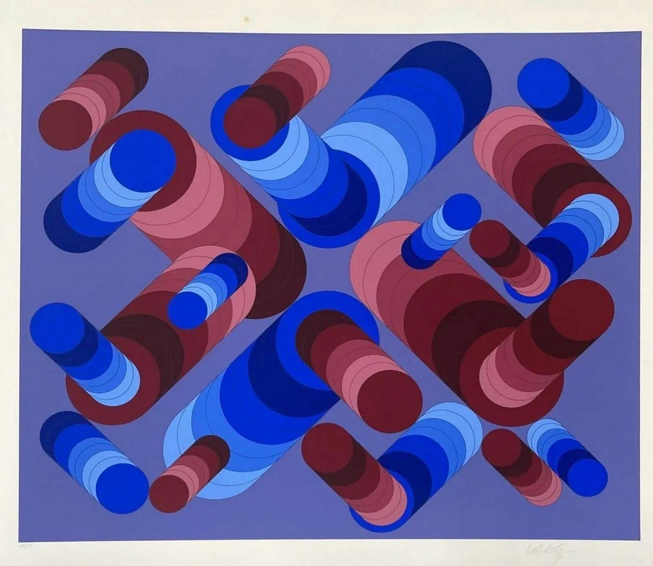 Stridim by Victor Vasarely