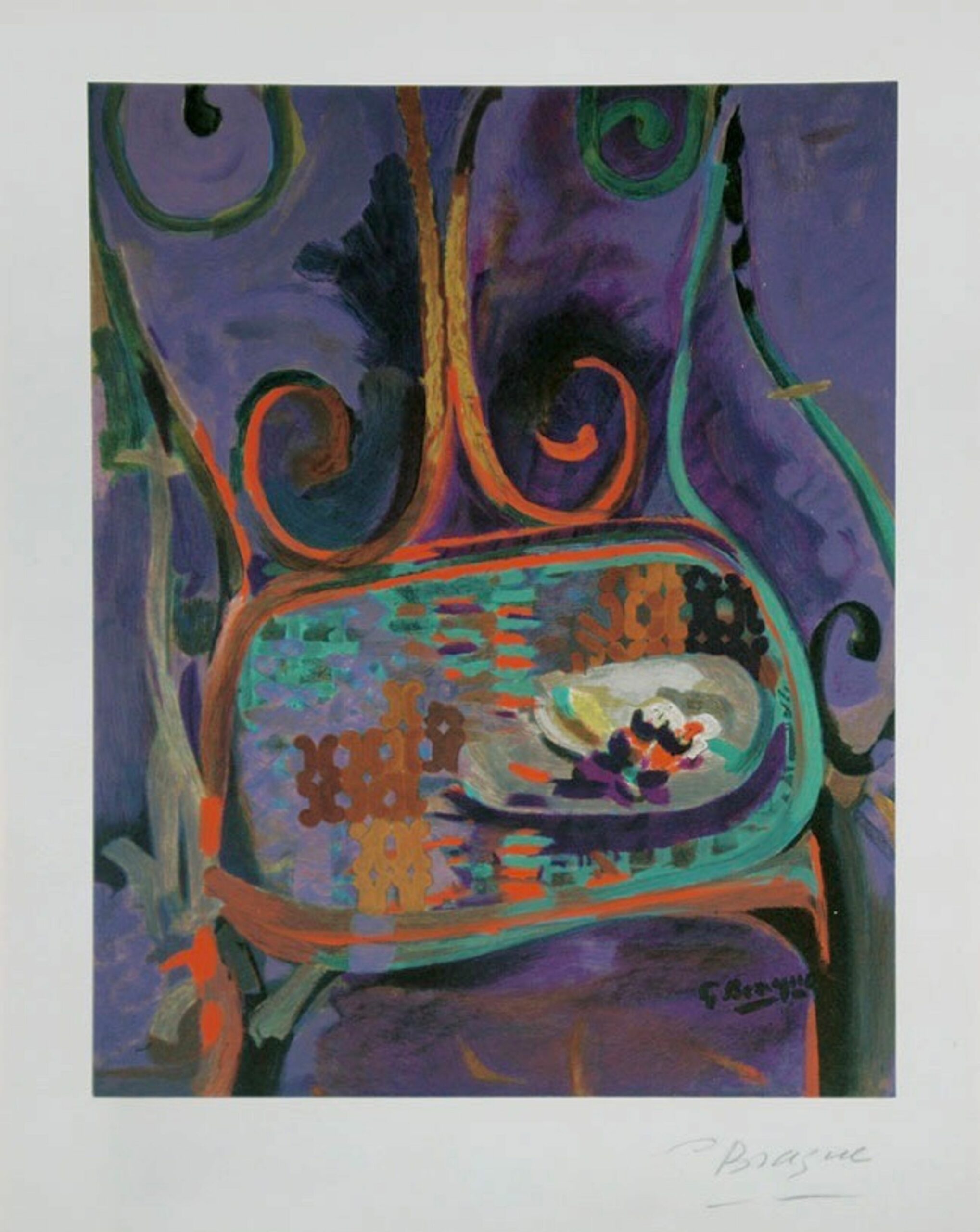 La Chaise M #1046 by Georges Braque