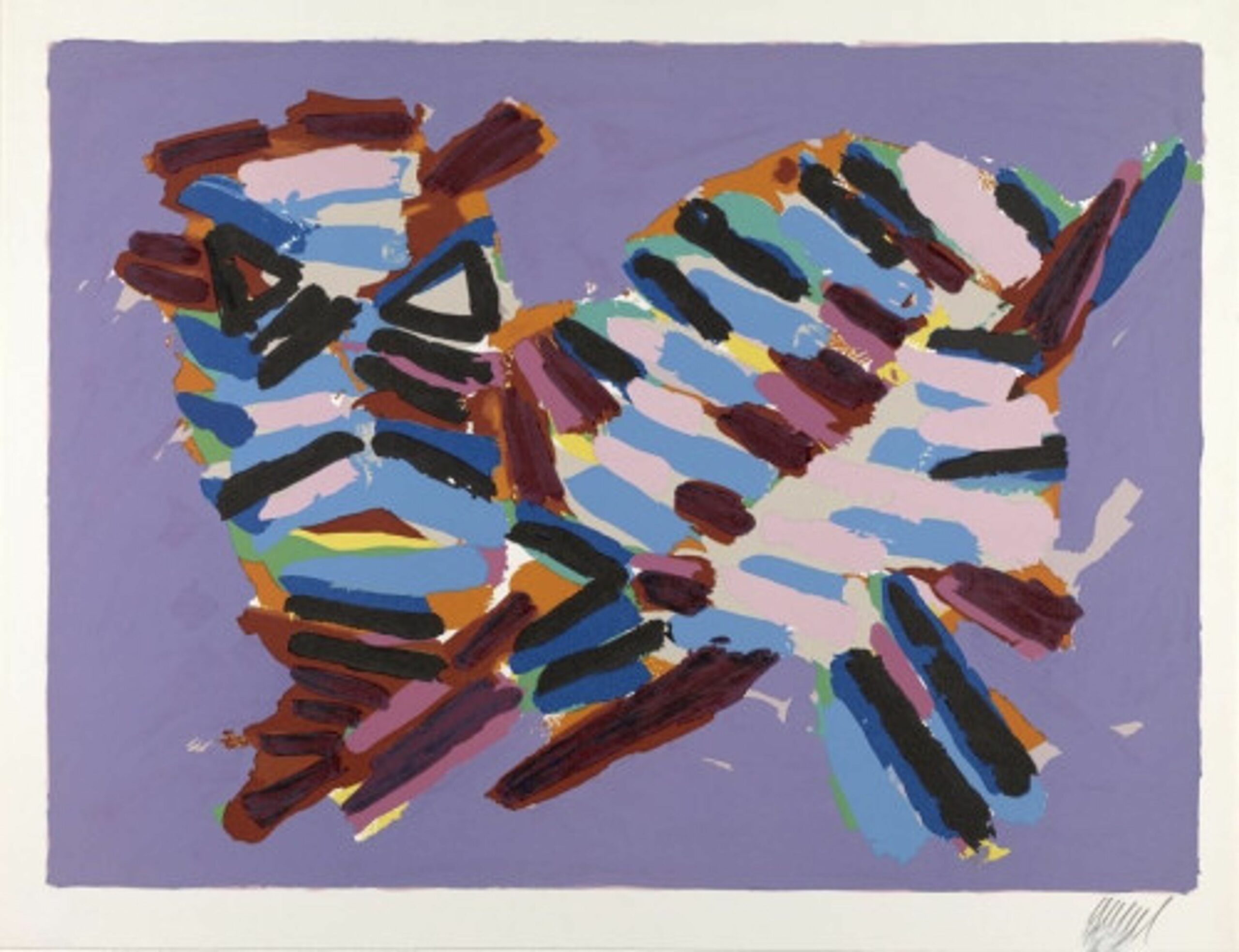 Innocent Cat by Karel Appel