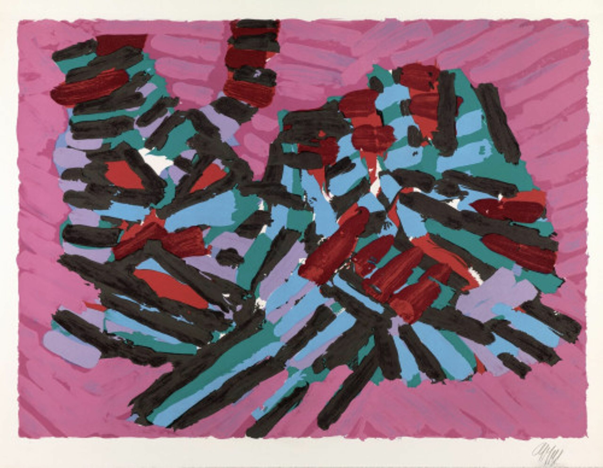 About a Cat by Karel Appel