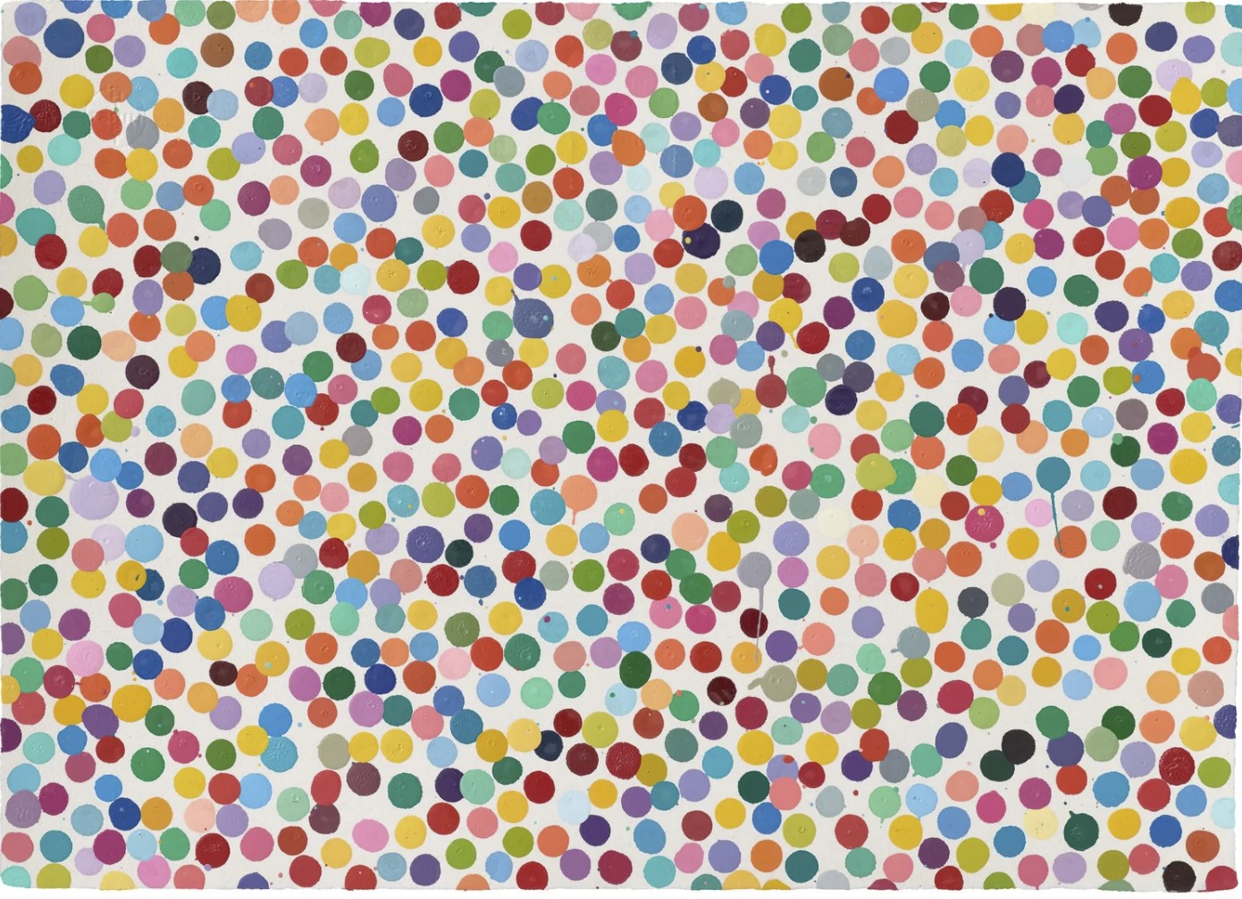 An incongruous destiny’ (The Currency – 7491) by Damien Hirst