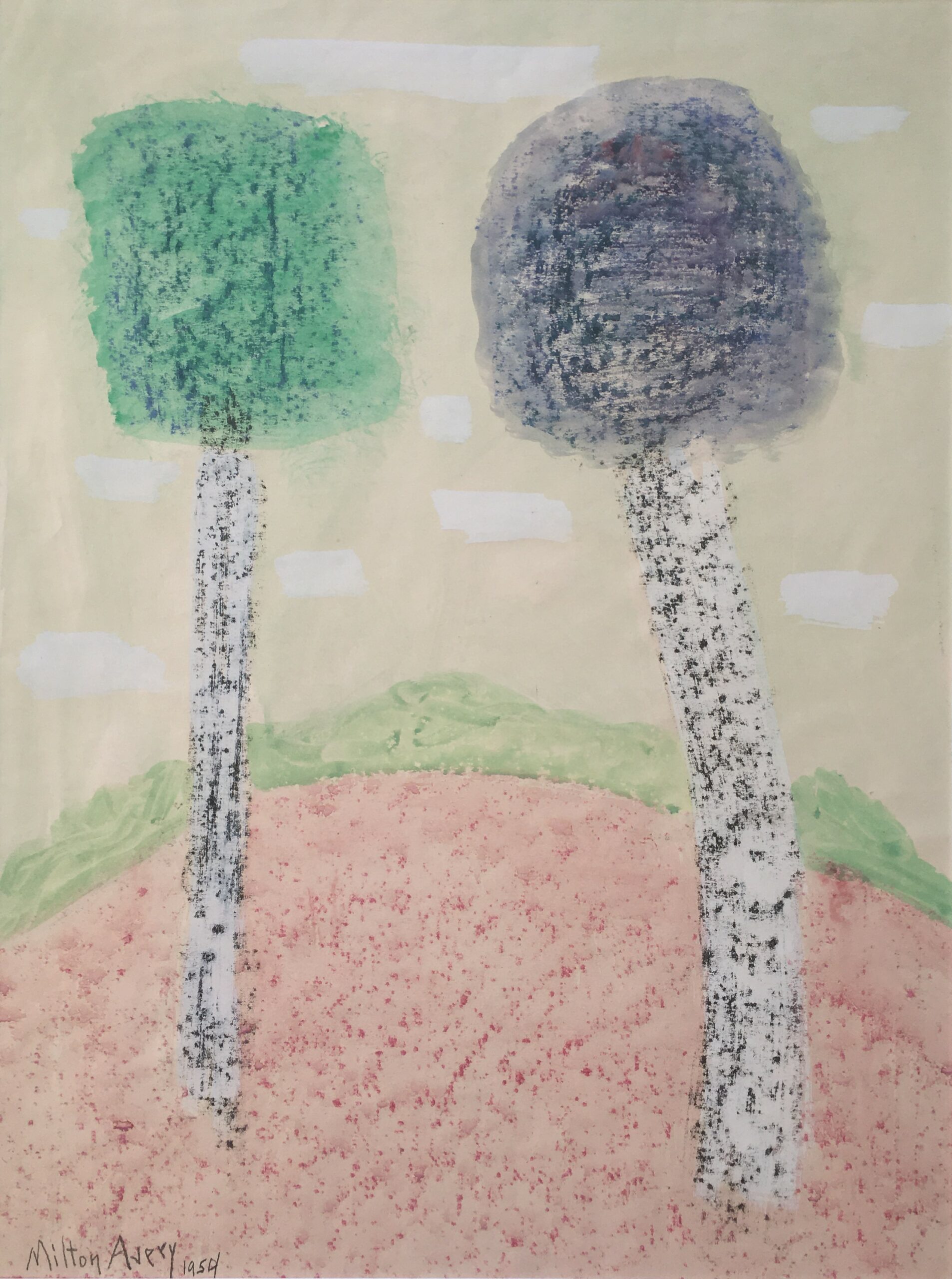 Lollypop Trees by Milton Avery