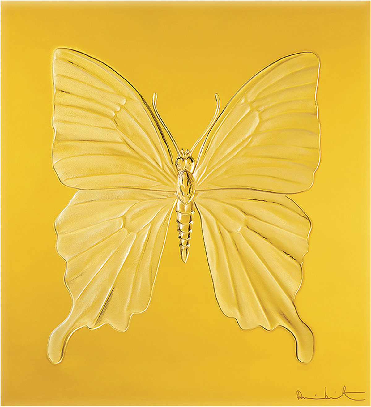 Eternal Beauty (amber) by Damien Hirst