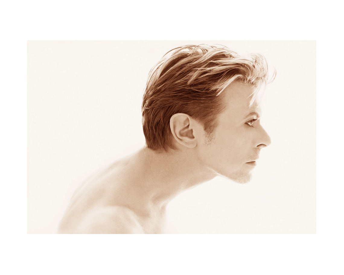 David Bowie Gold Profile by Kate Garner