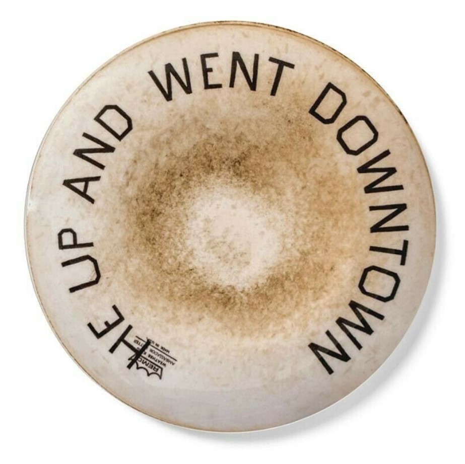 He Up and Went Downtown by Ed Ruscha