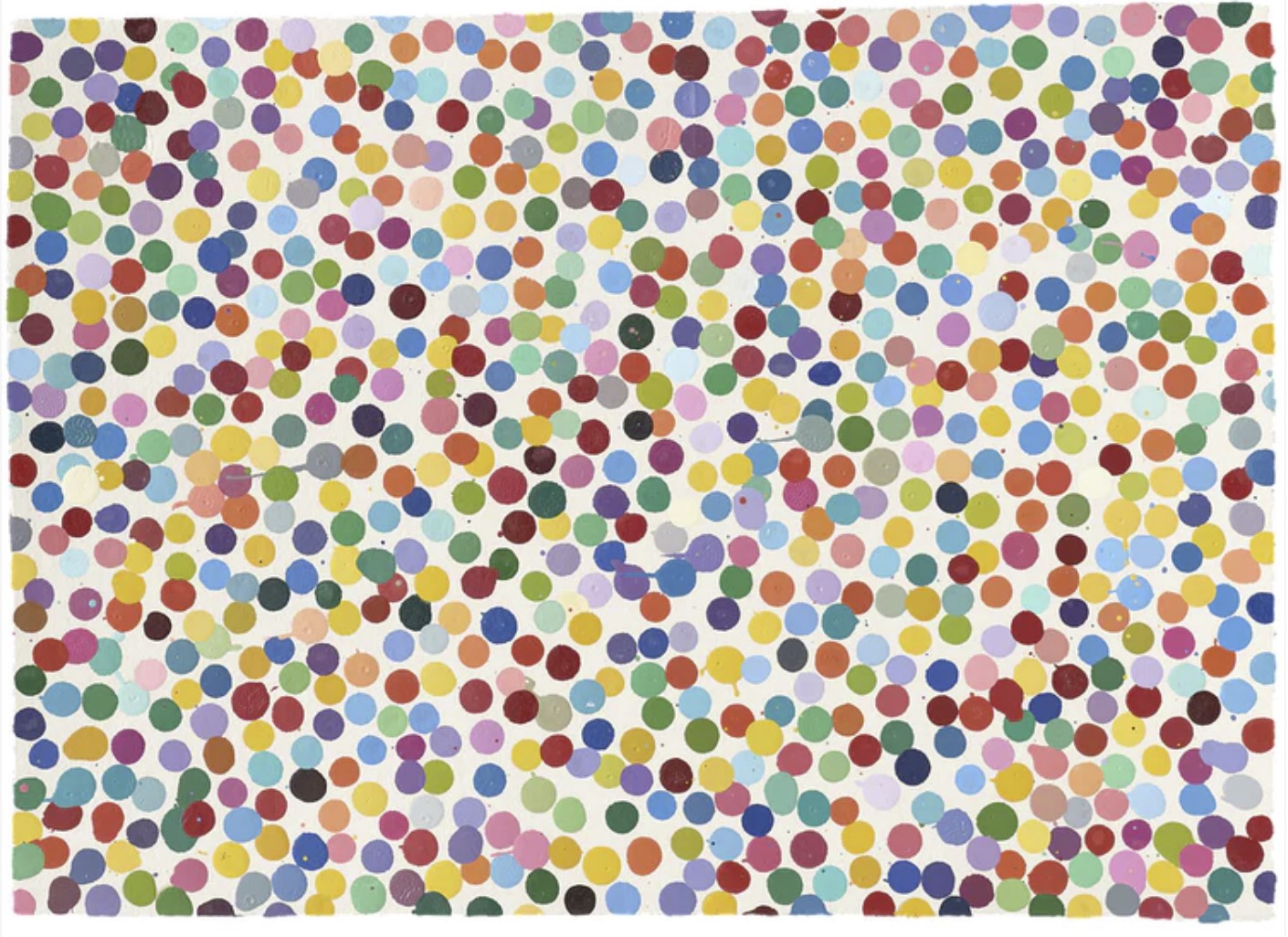 Any Chance I can get’ (The Currency – 9231) by Damien Hirst