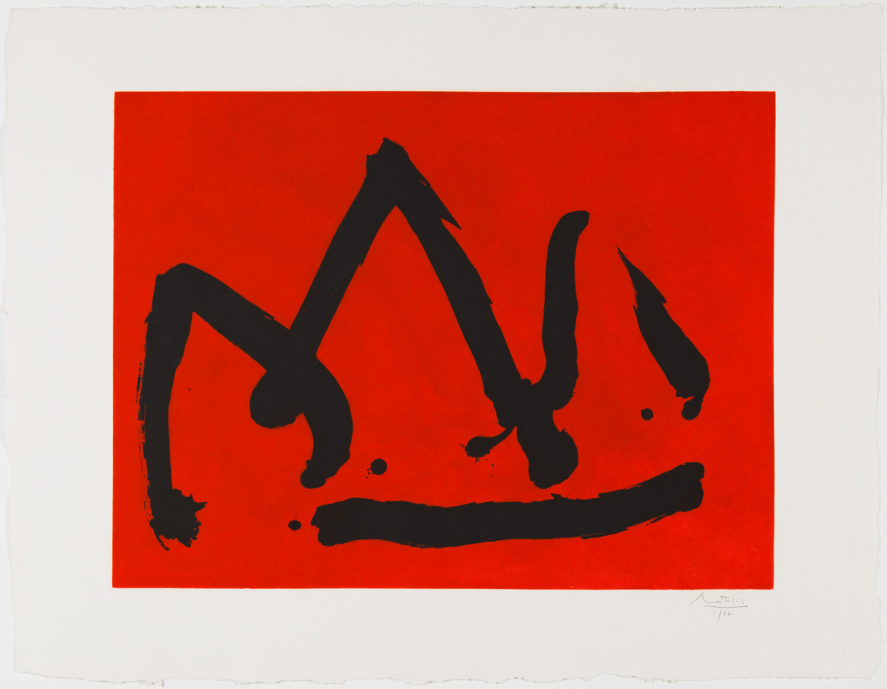 Black Mountain (State II) by Robert Motherwell