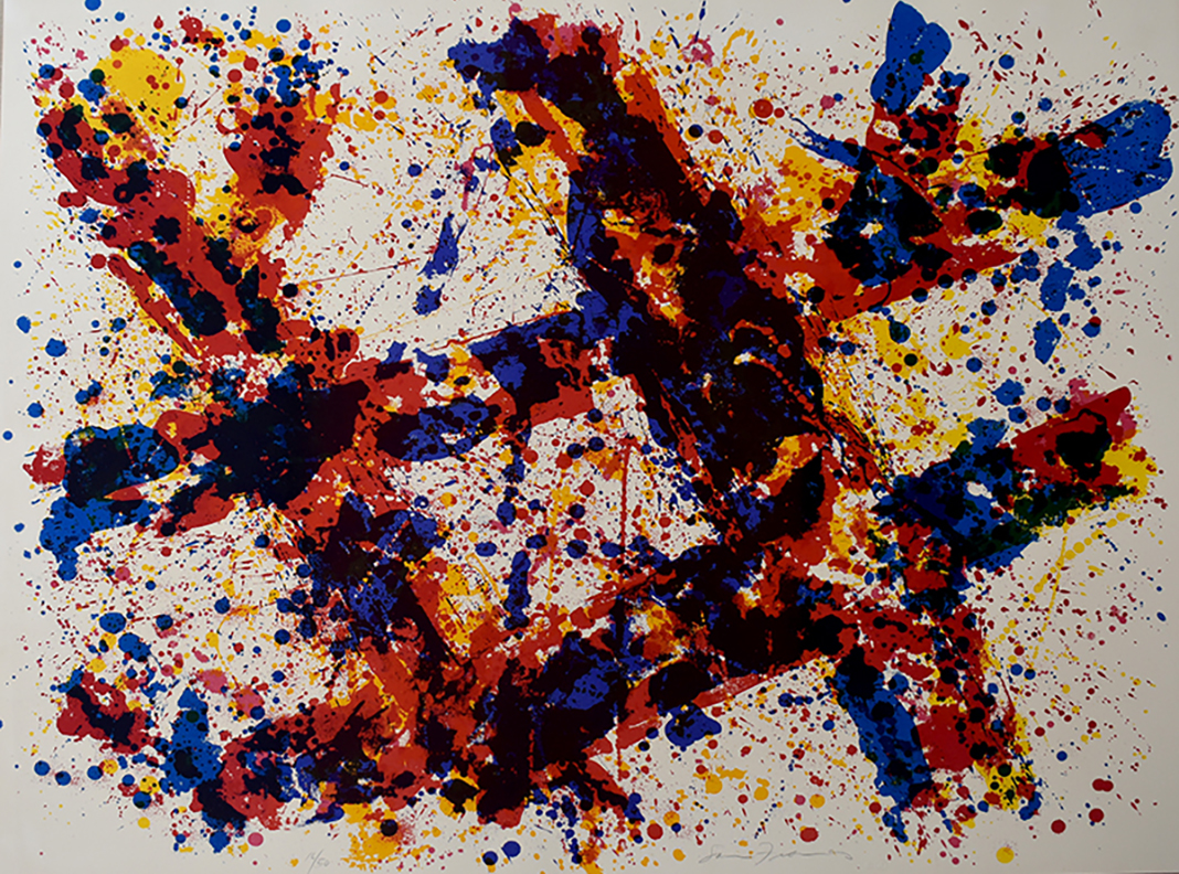 Firewood by Sam Francis