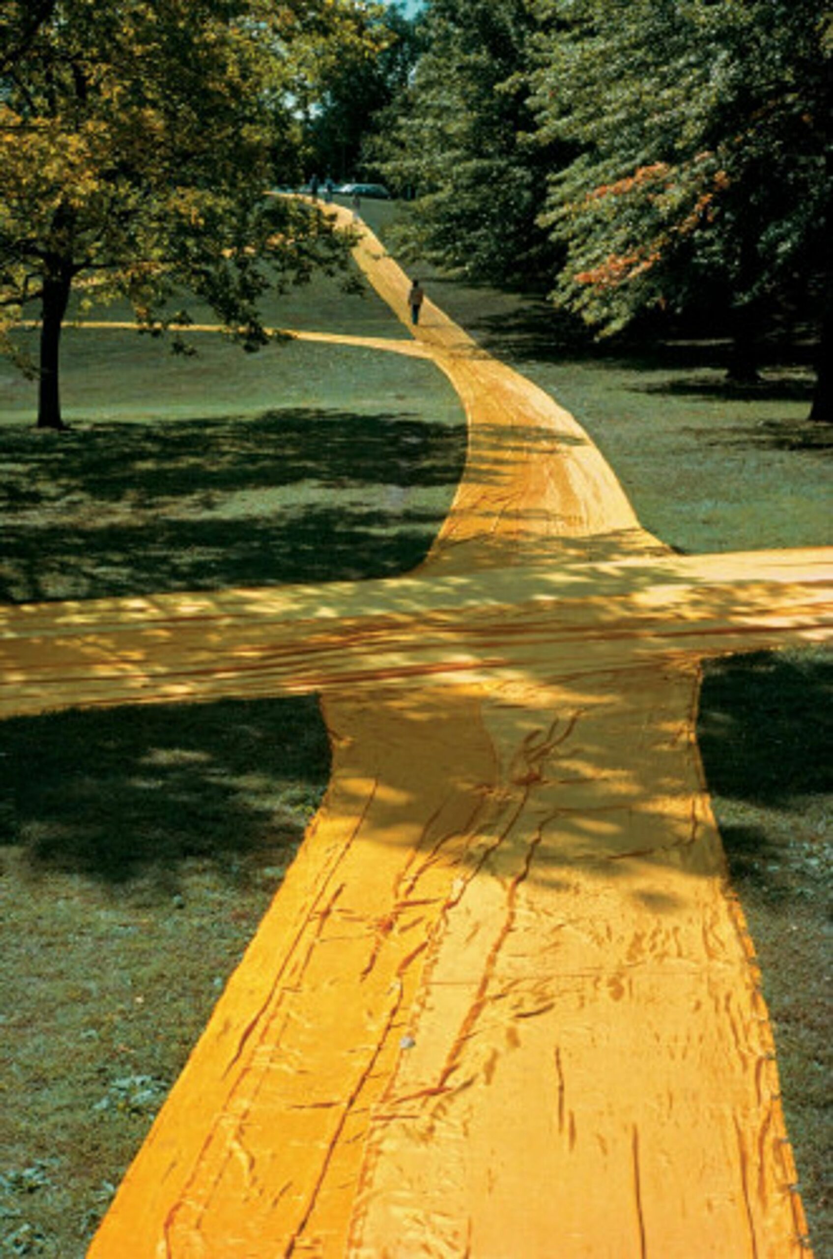 Wrapped Walkways Detail WW-451 by Christo