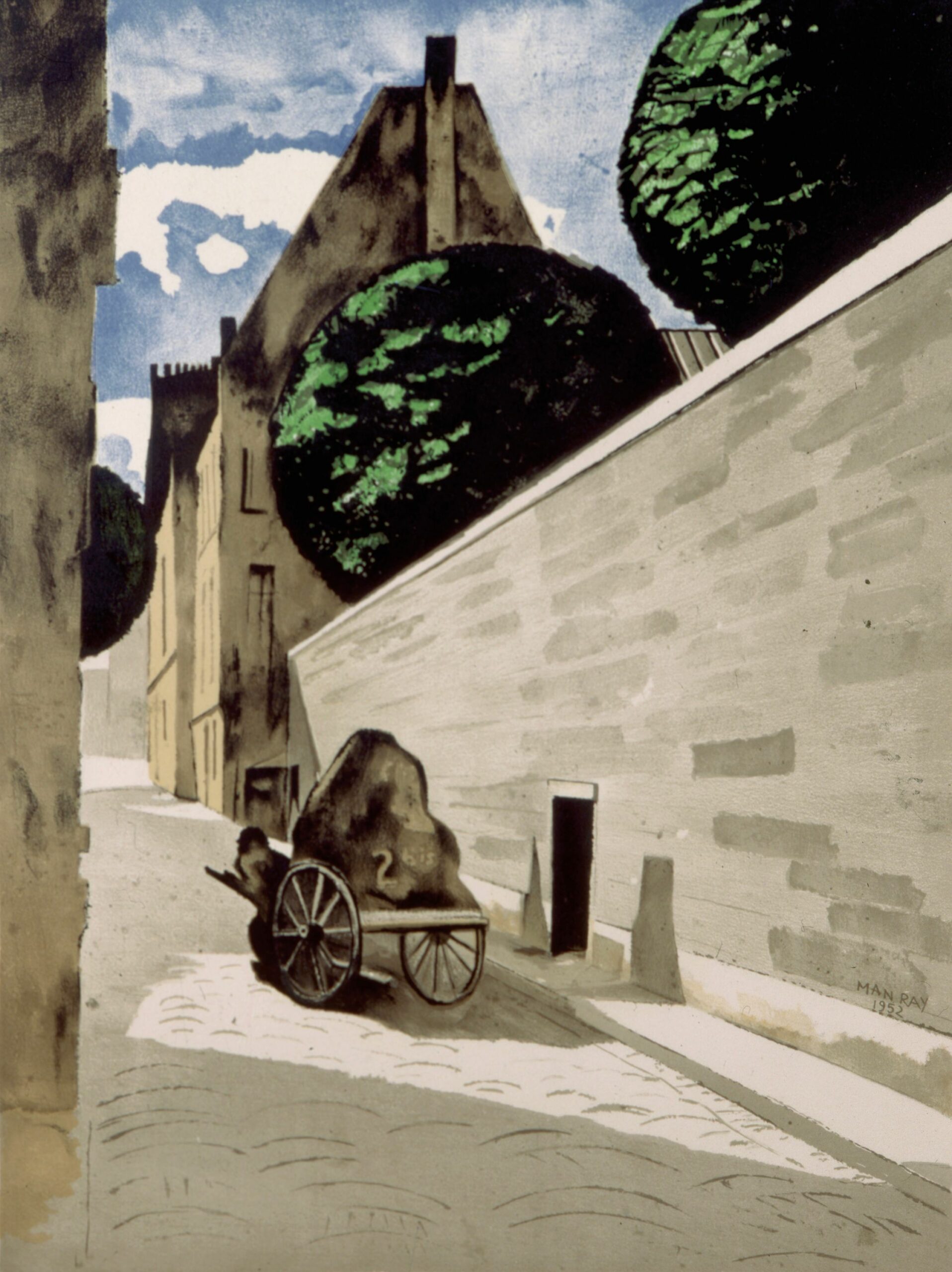 Rue Férou by Man Ray