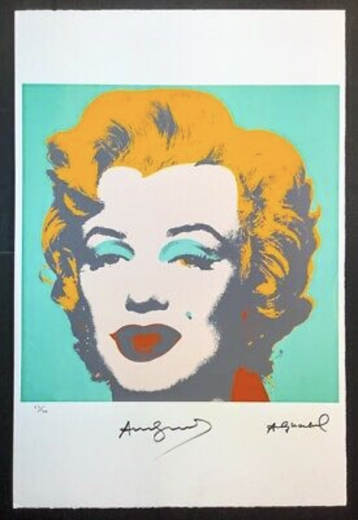 Marilyn by Andy Warhol (after)