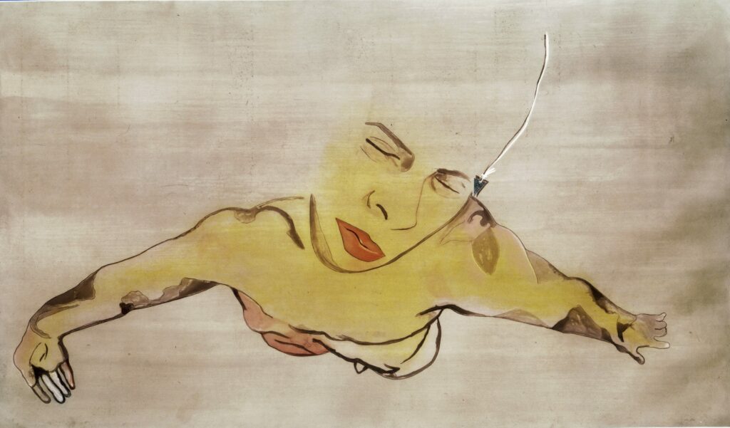 Semen, 1987, Francesco Clemente