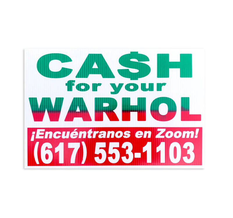 Cash For Your Warhol 1 by Geoff Hargadon