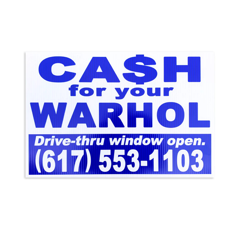 Cash For Your Warhol 2 by Geoff Hargadon