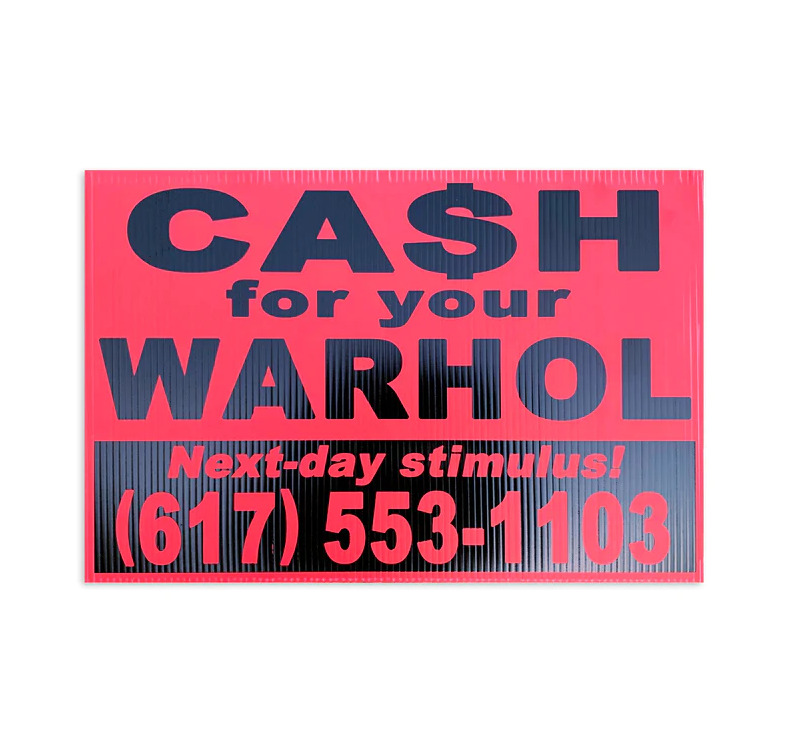 Cash For Your Warhol 4 by Geoff Hargadon