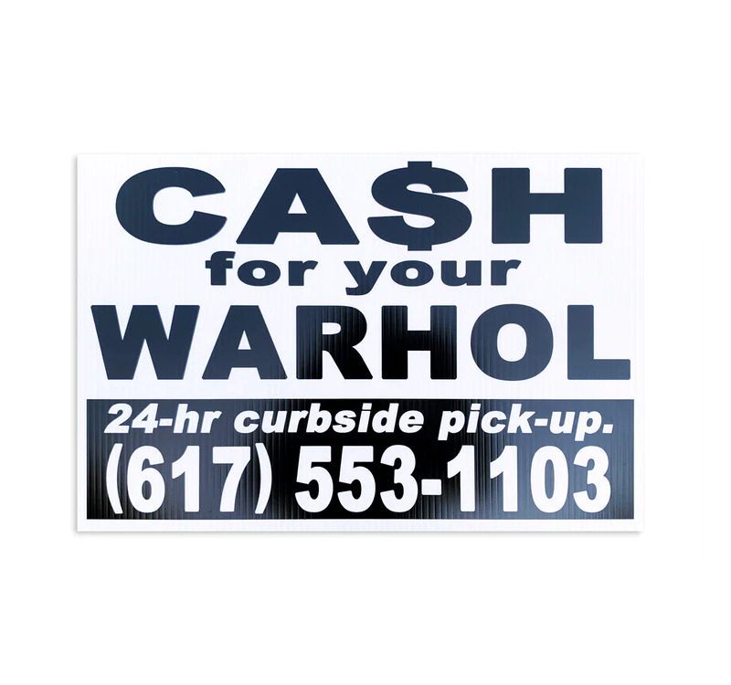 Cash For Your Warhol 6 by Geoff Hargadon