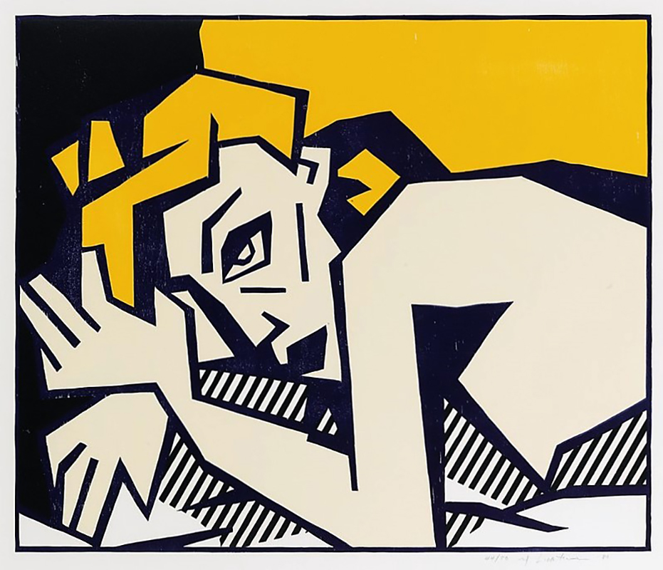 Reclining Nude by Roy Lichtenstein