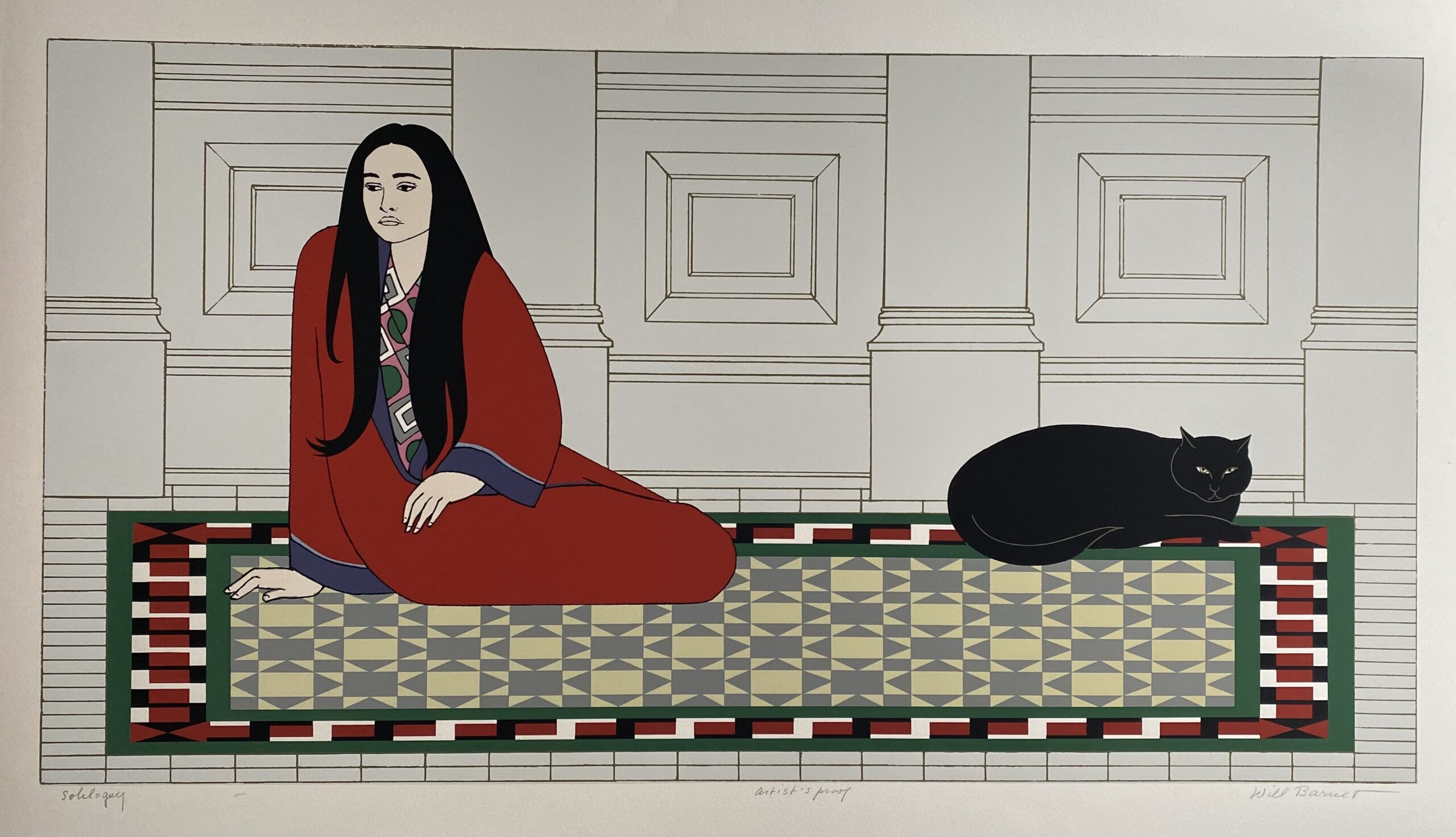 Soliloquy by Will Barnet