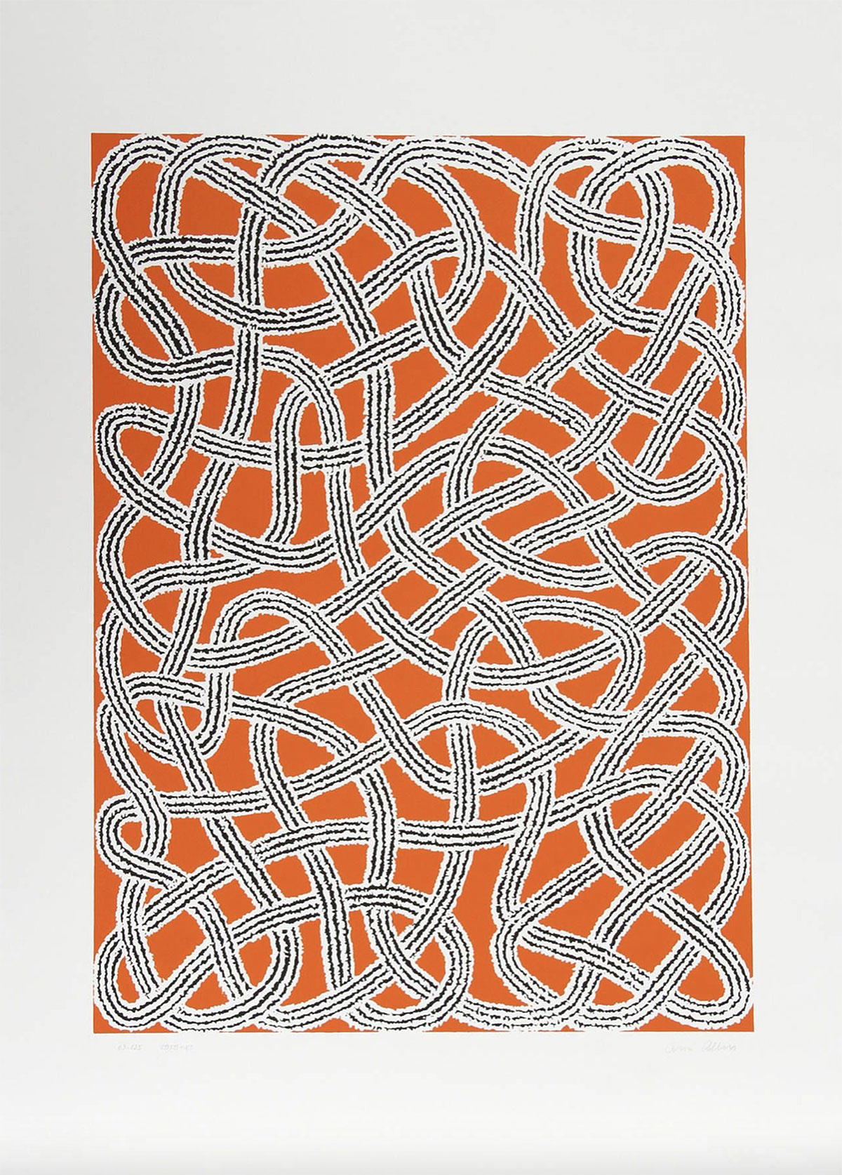 Orchestra III (From Connections) by Anni Albers