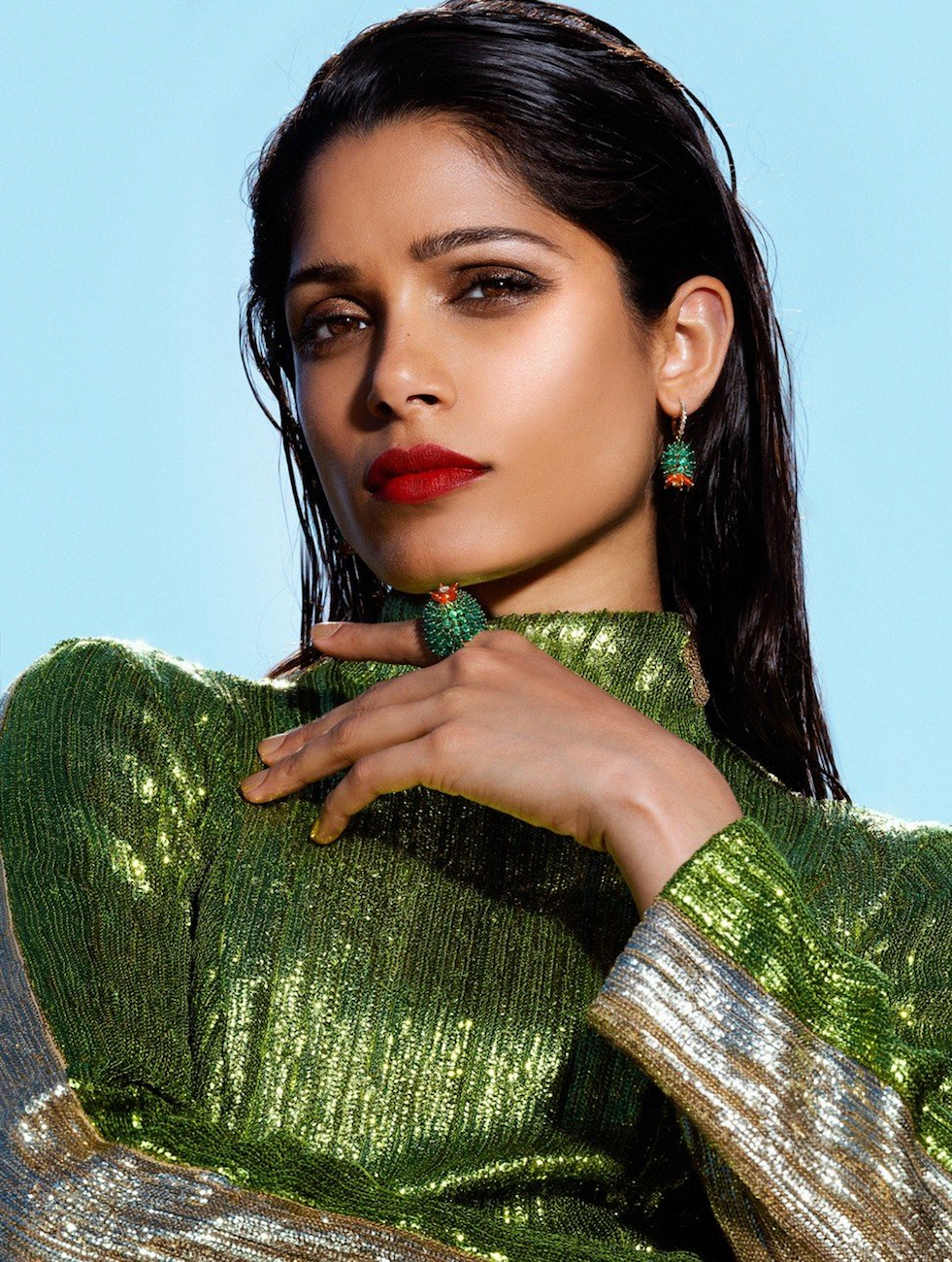 Freida Pinto by Markus Klinko