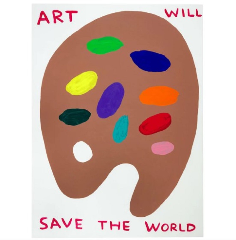 Art Will Save The World by David Shrigley